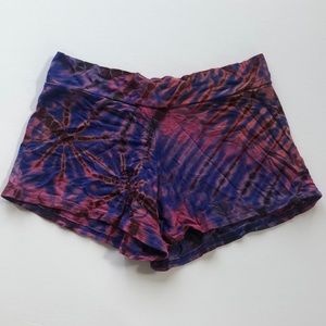 Tie Dye Short Shorts - Gypsy Rose - size XS / S